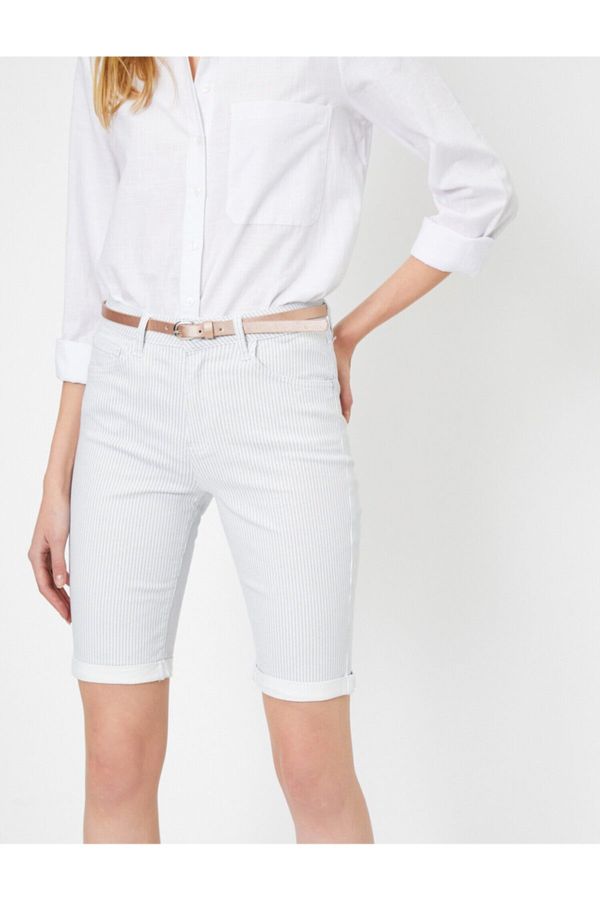 Koton Koton Pocket Detailed Bermuda Shorts