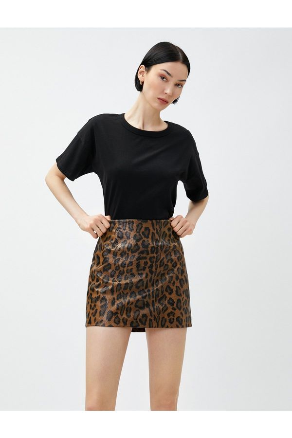 Koton Koton Relax Fit T-Shirt Cotton Short Sleeve