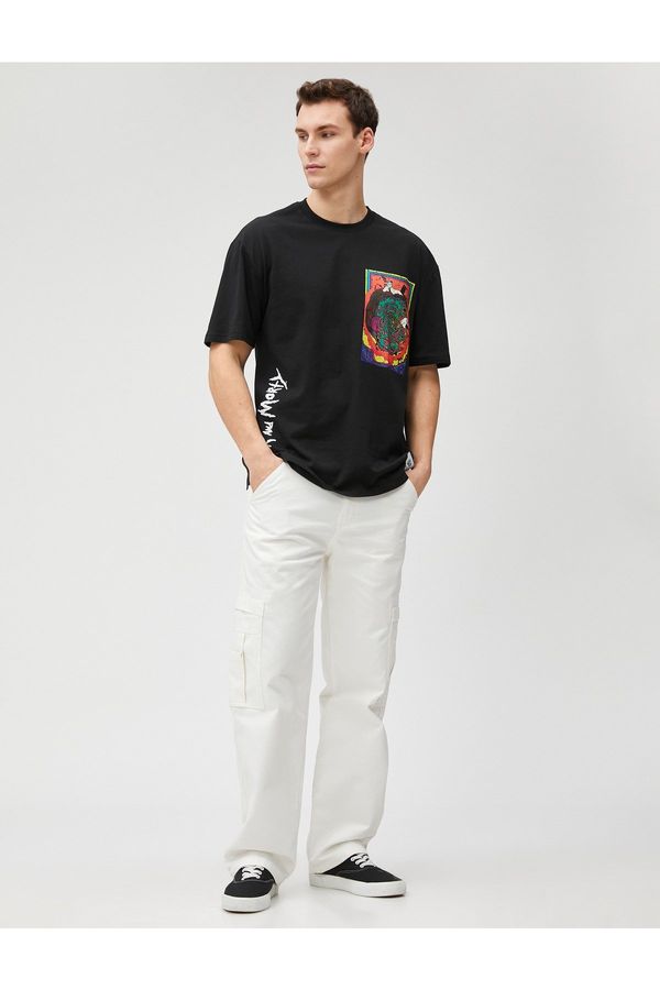Koton Koton Rick And Morty Oversize T-Shirt Licensed Printed Cotton