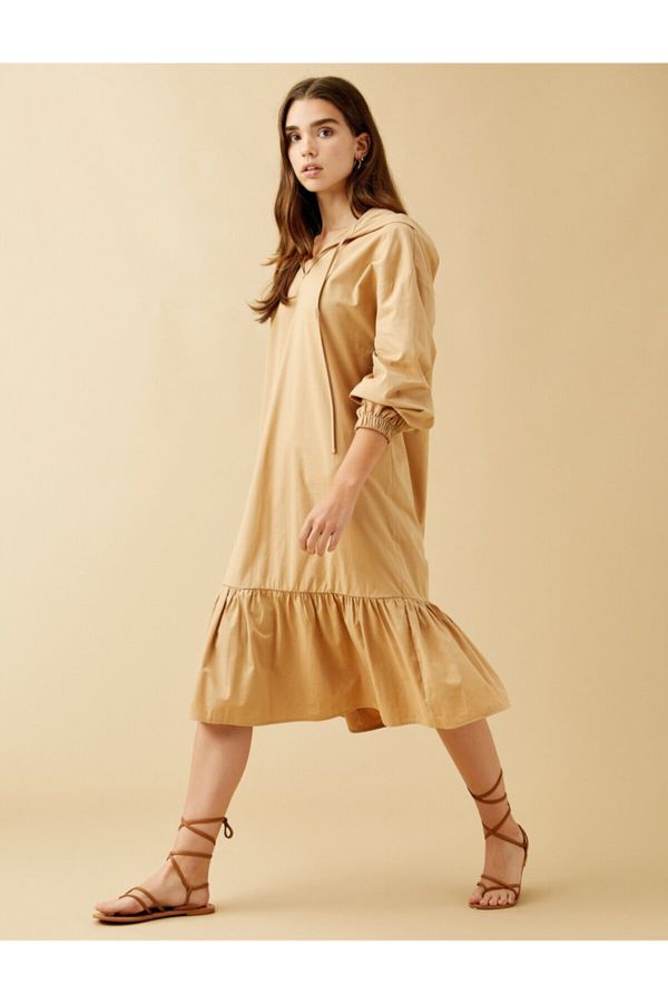 Koton Koton Shirred Detailed Dress