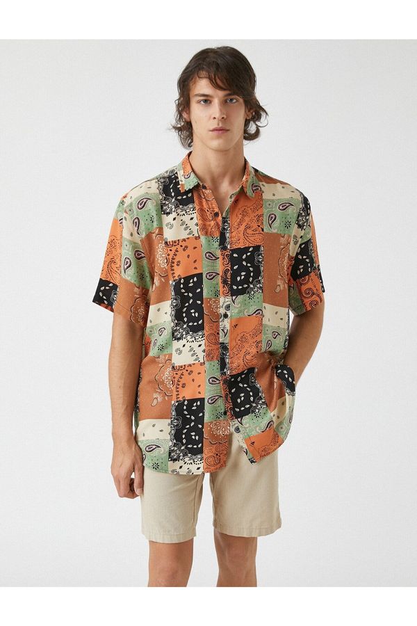 Koton Koton Shirt - Πολύχρωμο - Εφαρμοστό
