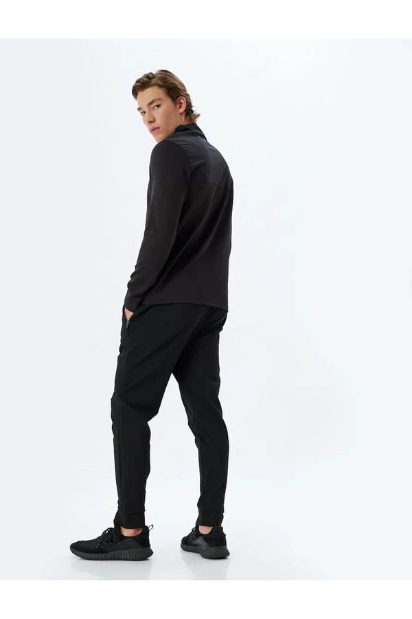 Koton Koton Sports Sweatpants Elastic Legs, Tied Waist, Zippered Pocket Detail