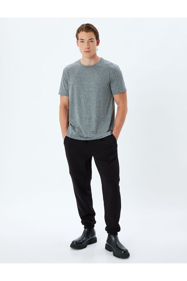 Koton Koton Sports T-Shirt Basic Crew Neck Short Sleeve