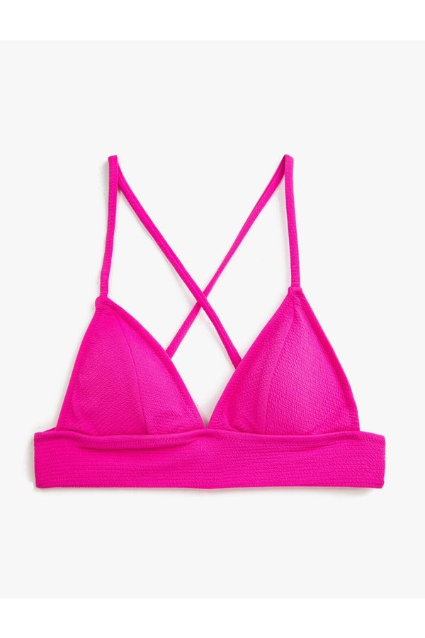 Koton Koton Thin Strap Bralette Bikini Top