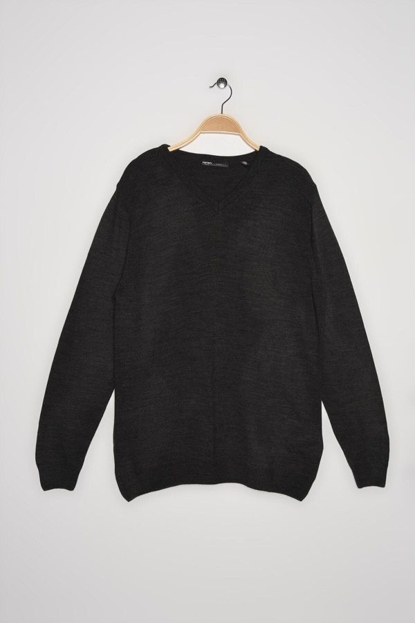 Koton Koton V-Neck Basic Sweater