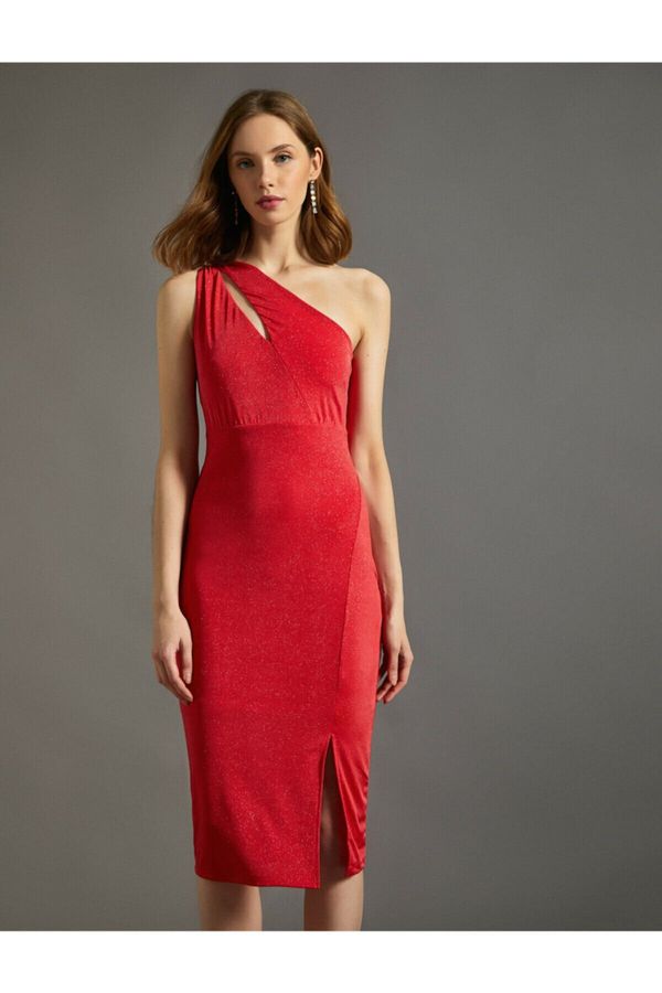 Koton Koton Women's Red Evening Dress & Graduation Dress
