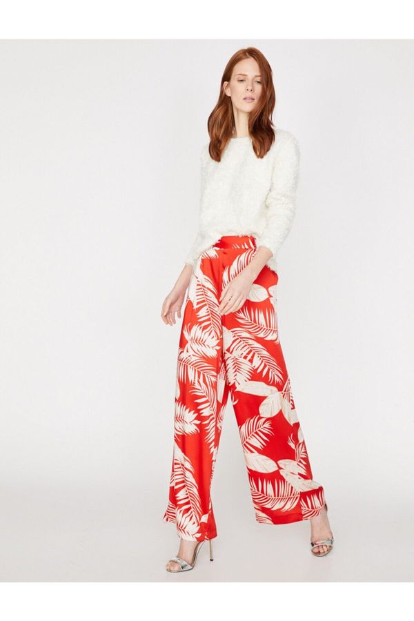 Koton Koton Women's Red Pants