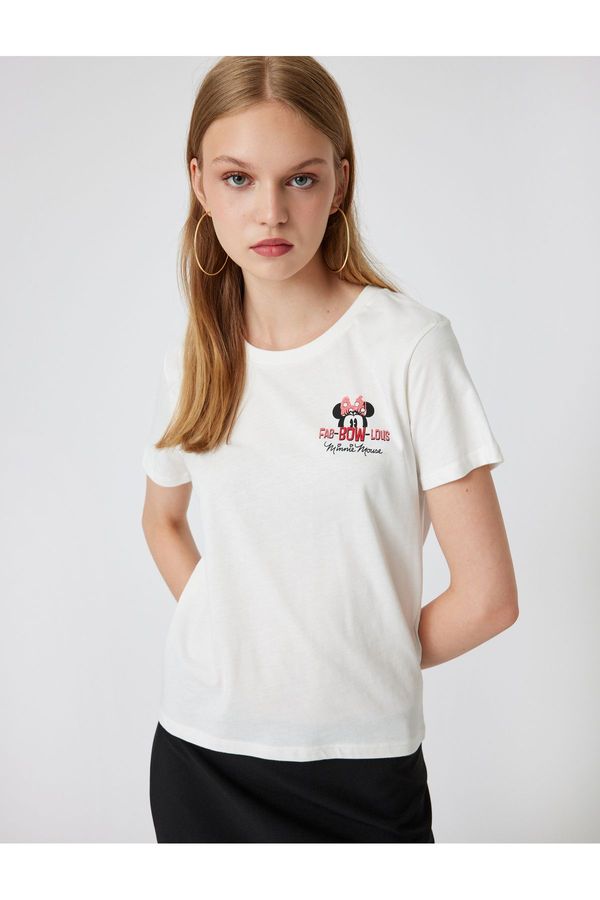 Koton Koton X Tuba Unsal - Minnie Mouse Licensed T-shirt