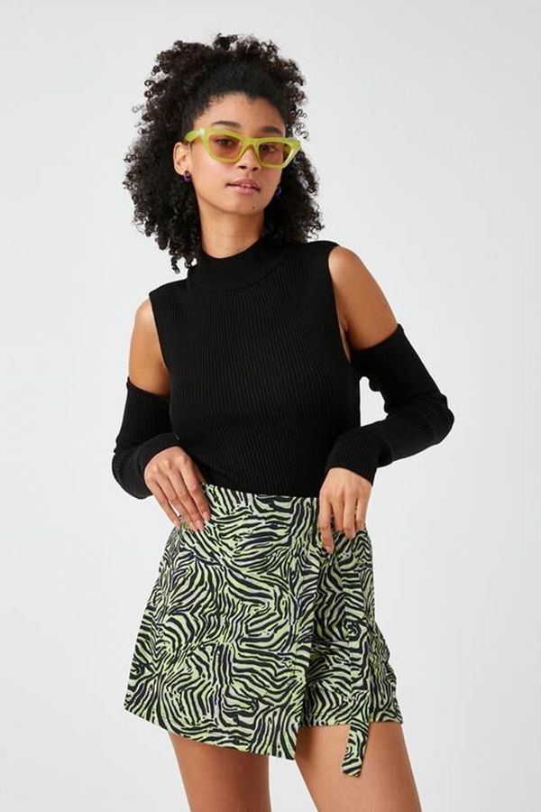 Koton Koton жените прозорец подробни пуловер 3wal90098ht