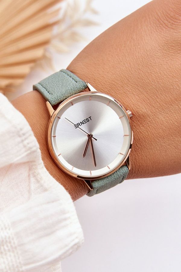 Ernest Кожен аналогов часовник Ernest 94193 монетен двор