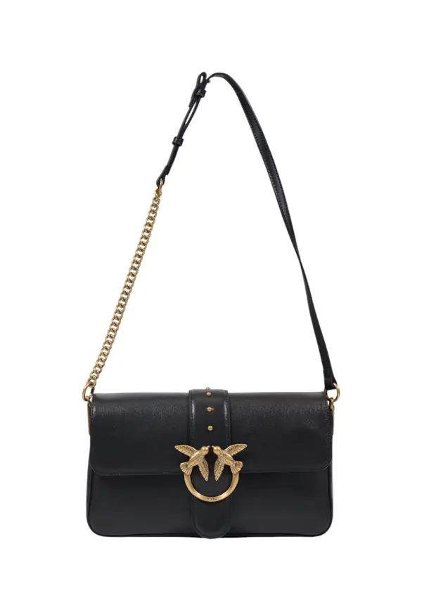 Pinko Кожена чанта Pinko с магнитно закопчаване