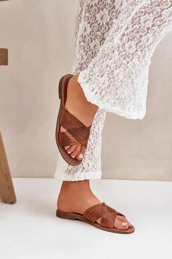 Boto Кожени Дамски Чехли Lewski Shoes
