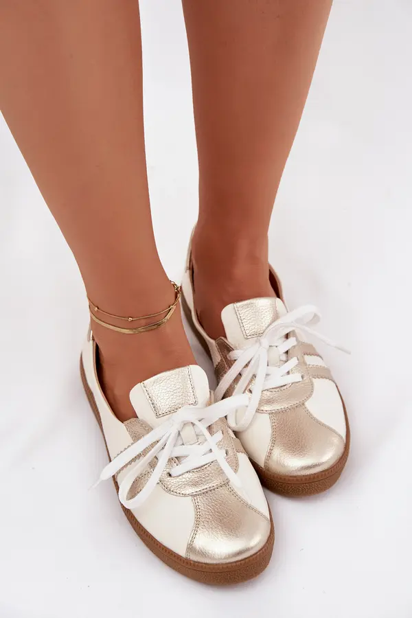 Zazoo Кожени дамски обувки тип barefoot Zazoo