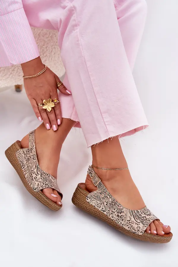 Maciejka Кожени Дамски Сандали На Ток Maciejka