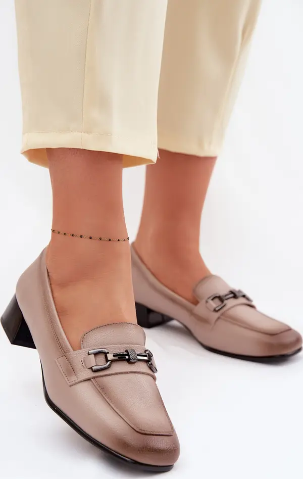 VINCEZA Кожени обувки Vinceza с декорация