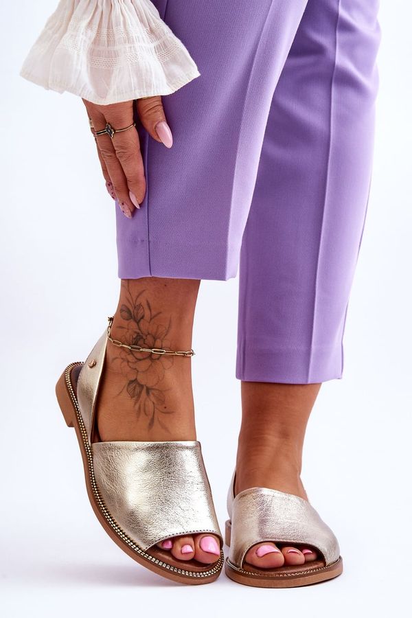 Zazoo Кожени сандали с приплъзване Zazoo