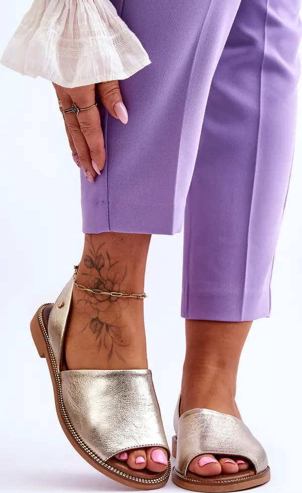 Zazoo Кожени сандали с приплъзване Zazoo