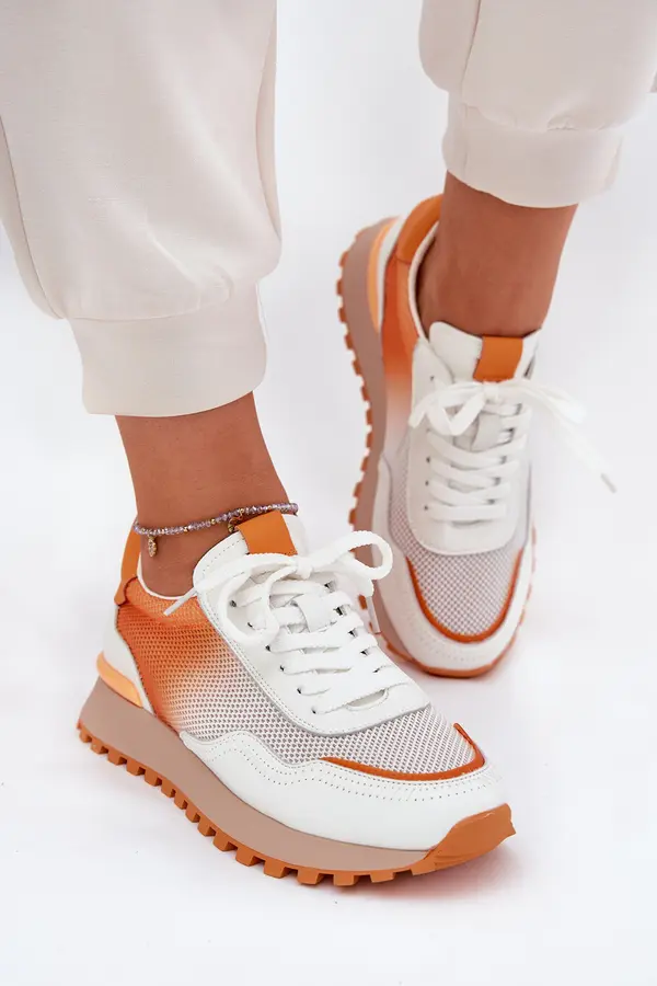 VINCEZA Кожени Спортни Обувки С Мрежа Дамски Vinceza