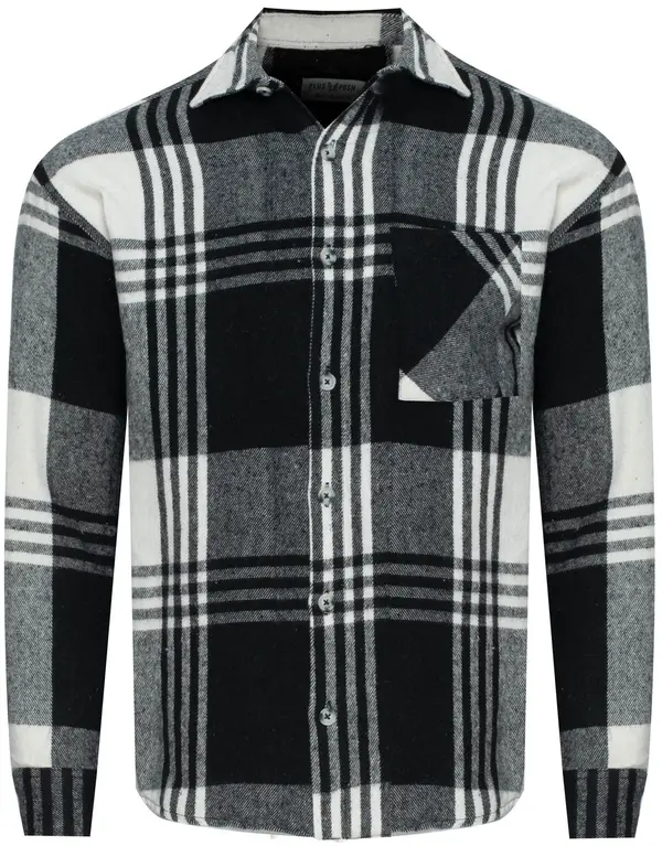 PLUS POSH Крем и черен кариран елек PLUS POSH