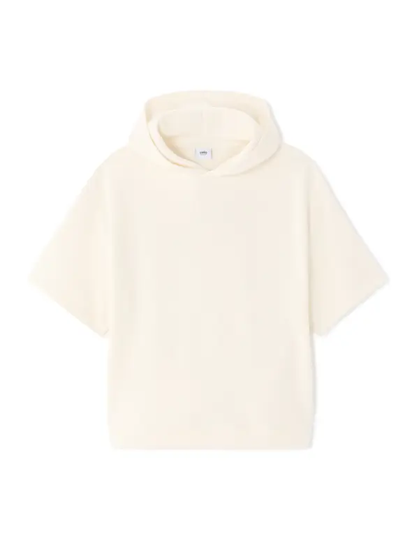 Celio Крем суитшърт Celio Nebishort