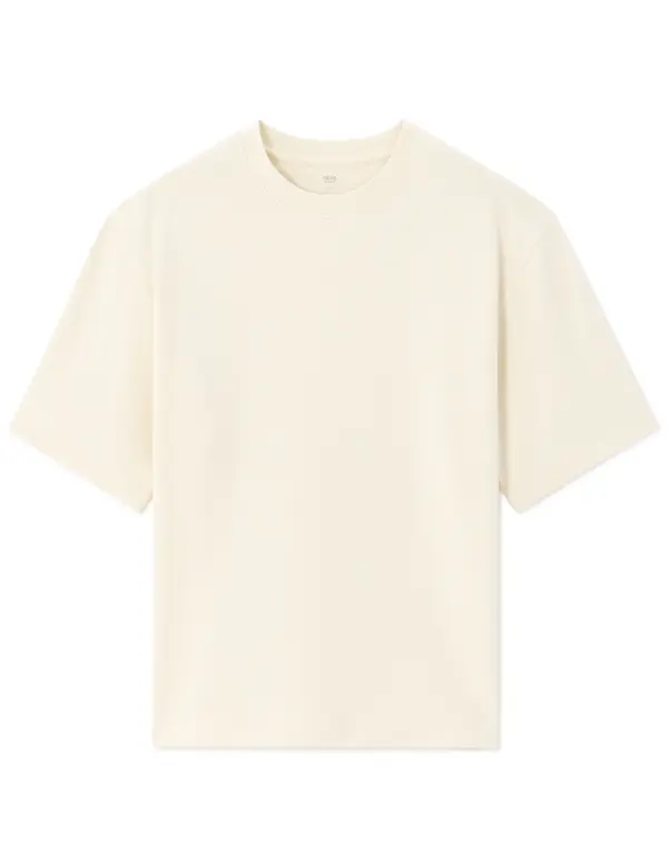 Celio Крем тениска Celio с голям размер