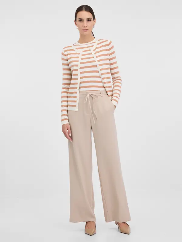 Orsay Кремави дамски панталони ORSAY