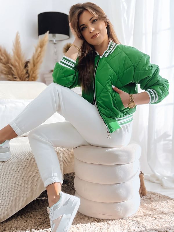 DStreet Kurtka damska BOMBER zielona Dstreet