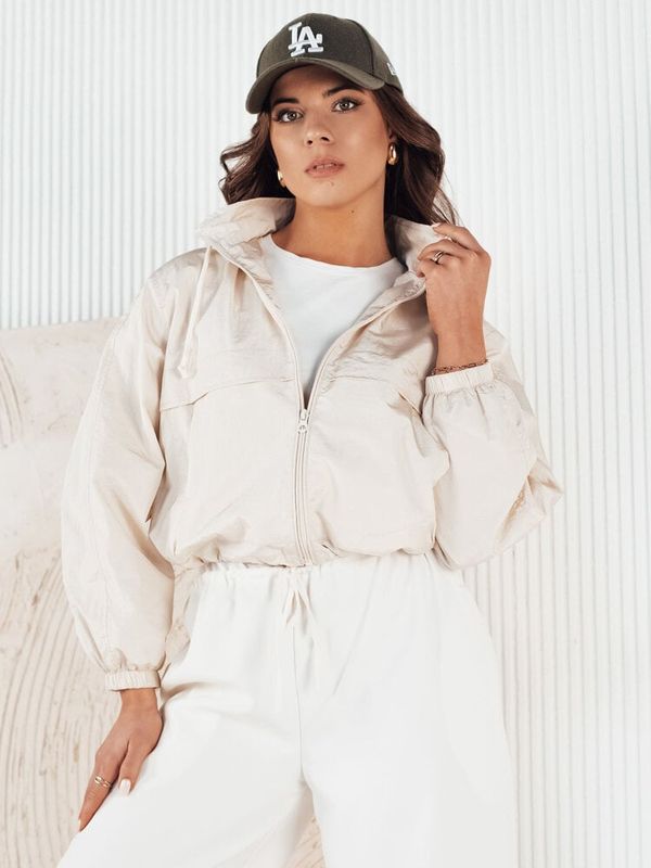 DStreet Kurtka damska GRAUS ecru Dstreet