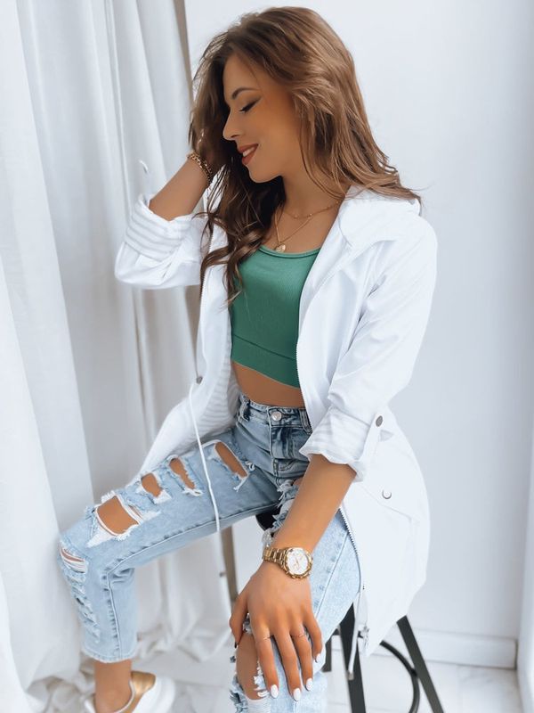 DStreet Kurtka damska MANHATTAN biała Dstreet