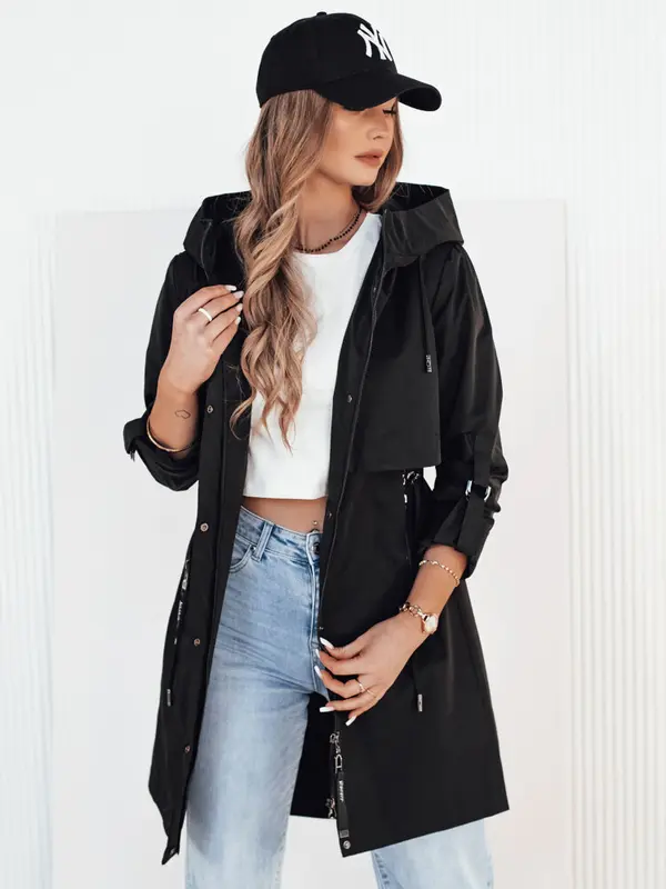 DStreet Kurtka damska parka TILSON czarna Dstreet