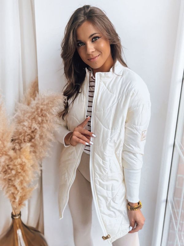 DStreet Kurtka damska pikowana ARANA ecru Dstreet