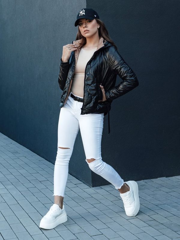 DStreet Kurtka damska pikowana MAXWELL czarna Dstreet