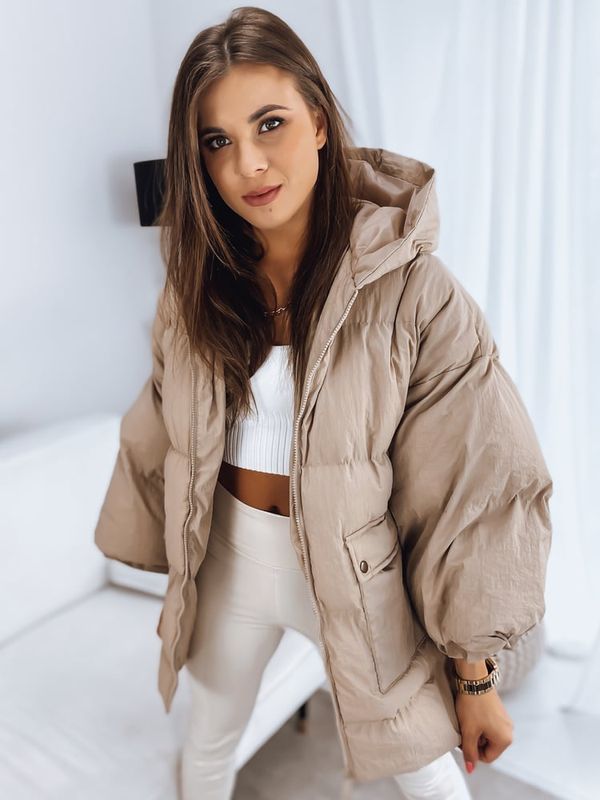 DStreet Kurtka damska pikowana PARIMA beżowa Dstreet