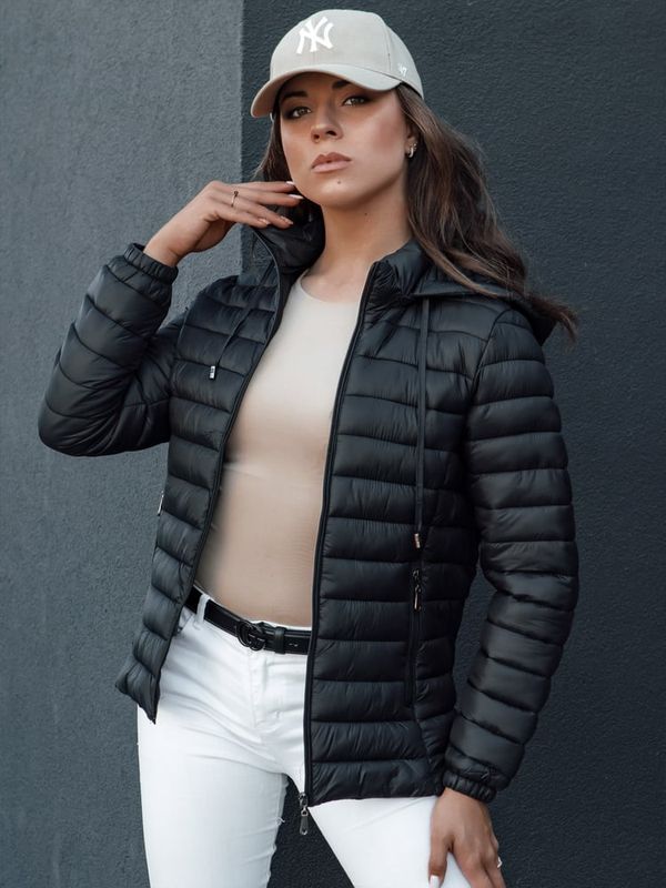 DStreet Kurtka damska przejściowa FEMMODA czarna Dstreet