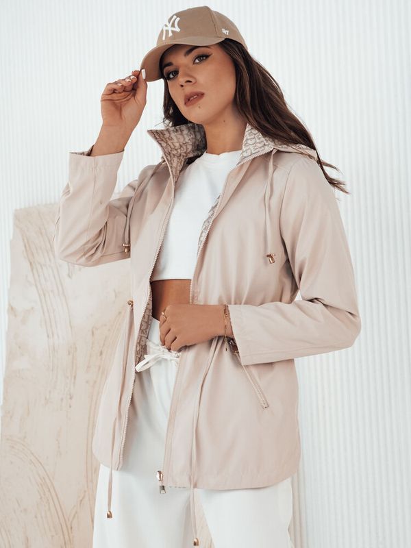 DStreet Kurtka parka damska BEGET beżowa Dstreet