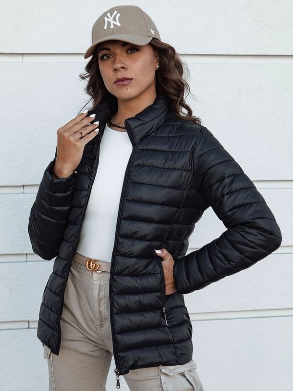 DStreet Kurtka pikowana damska CRIMSON czarna Dstreet