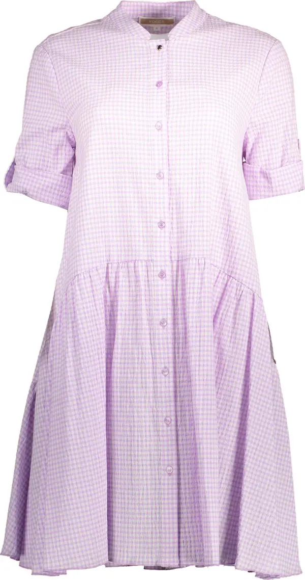 KOCCA Къса рокля-риза KOCCA, розова