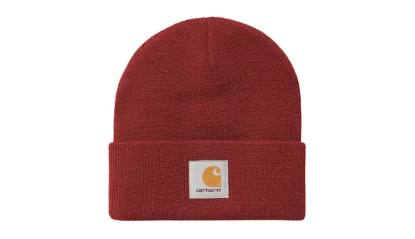 Carhartt Wip Къса шапка Carhartt WIP, червена