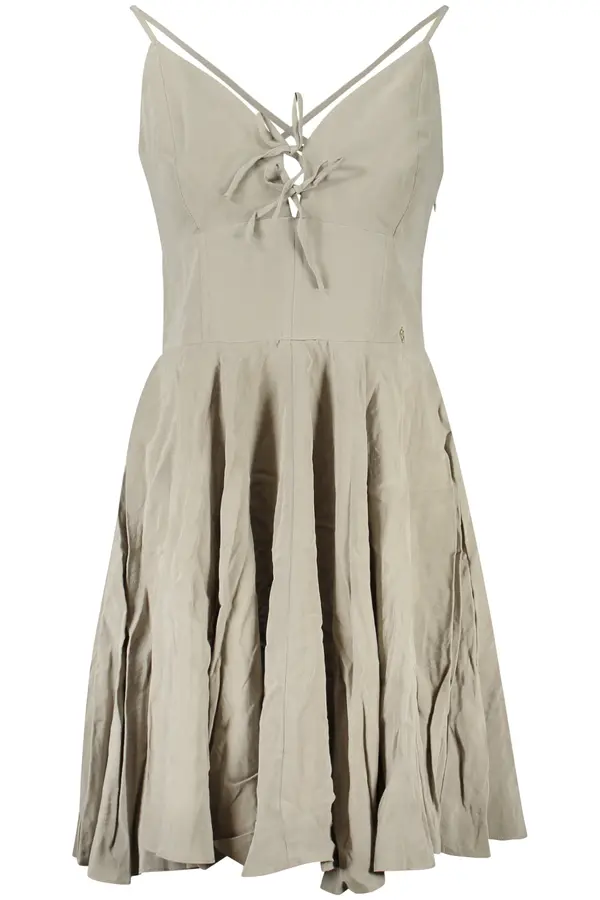 GUESS JEANS Къса зелена рокля GUESS JEANS