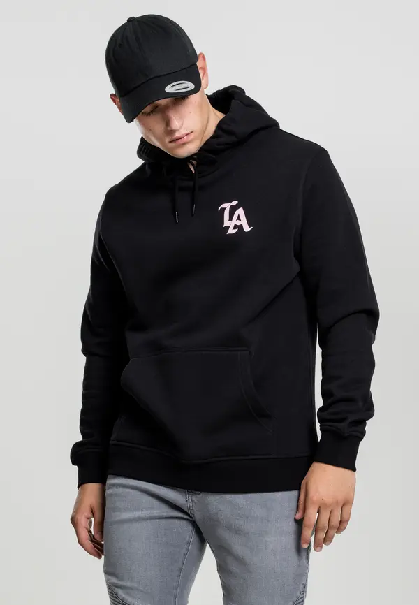 Mister Tee LA Hoody black