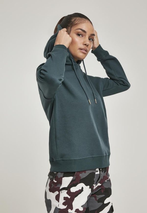 Urban Classics Ladies Hoody bottlegreen