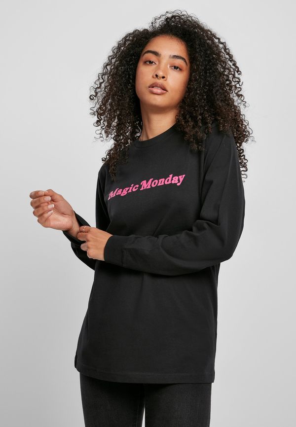 MT Ladies Ladies Magic Monday Long Sleeve Slogan Black