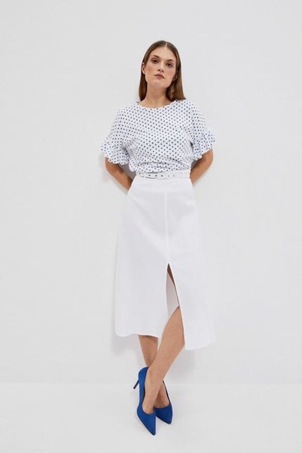 Moodo LADIES SKIRT L-SC-4020 WHITE