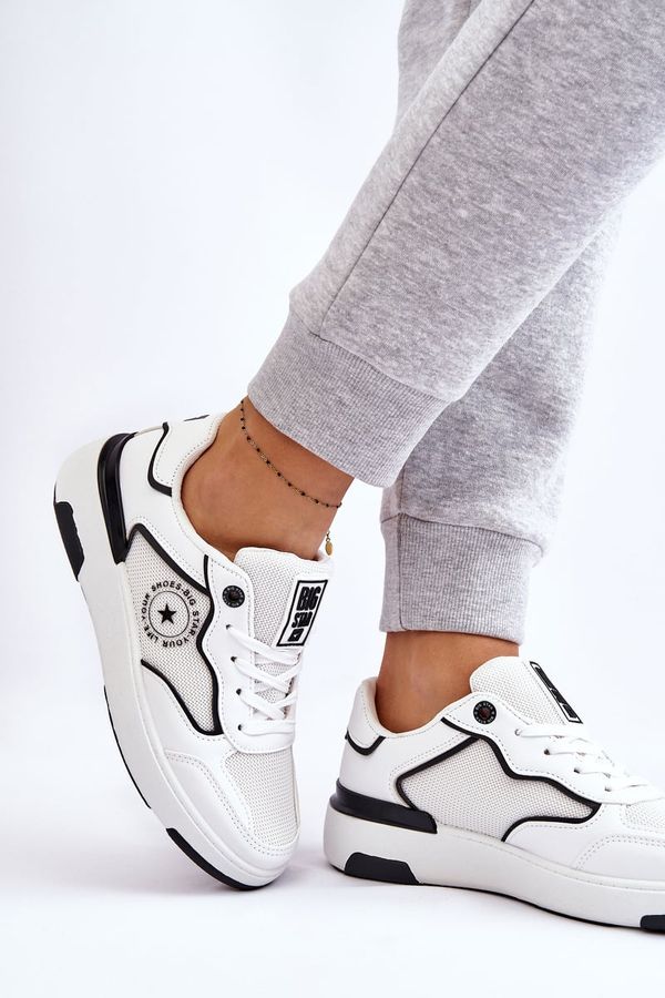 BIG STAR SHOES Ladies Sport Shoes Big Star LL274440 Black and White