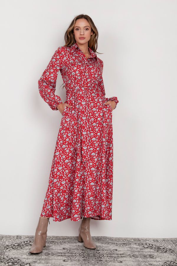 Lanti Lanti Дамска рокля с дълъг ръкав SUK204