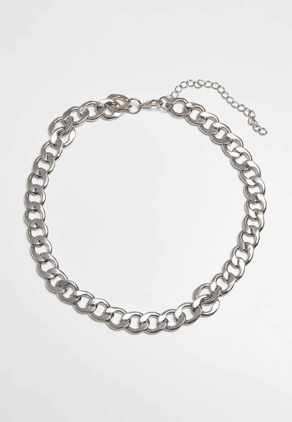 Urban Classics Accessoires Large Chain Necklace - Silver Color