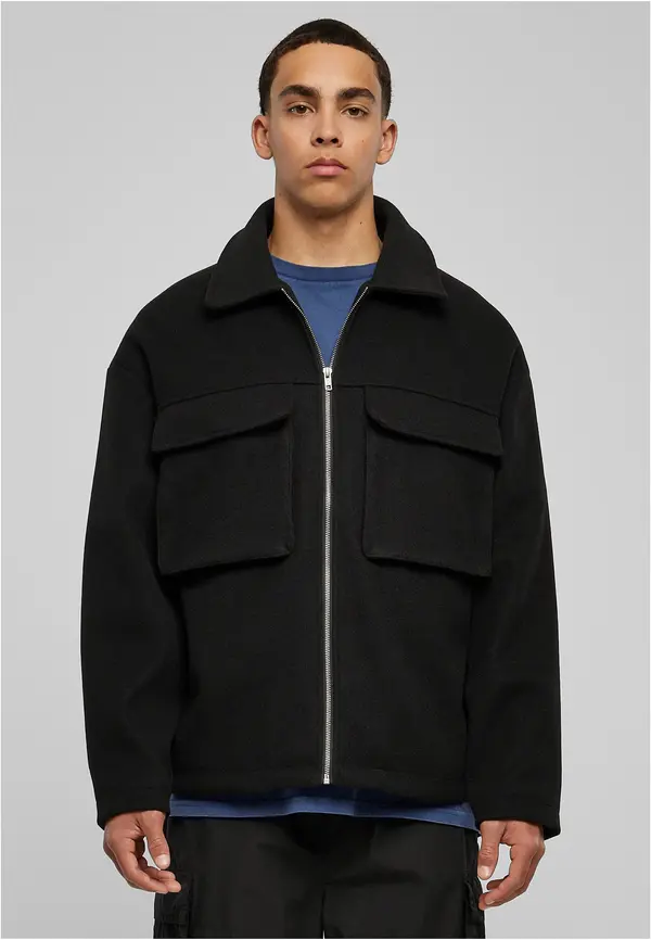 Urban Classics Large pocket blouson black