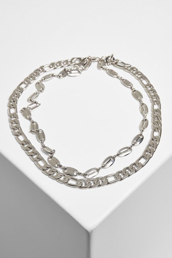 Urban Classics Accessoires Layered necklace - silver colors