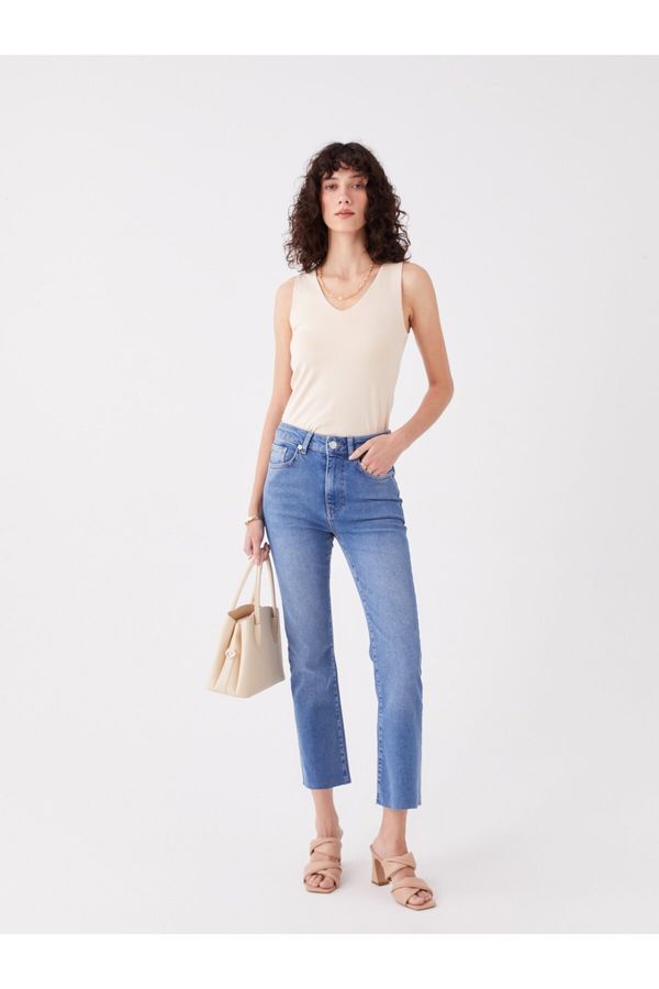 LC Waikiki LC Waikiki Нормална талия Права кройка Дамски дънки