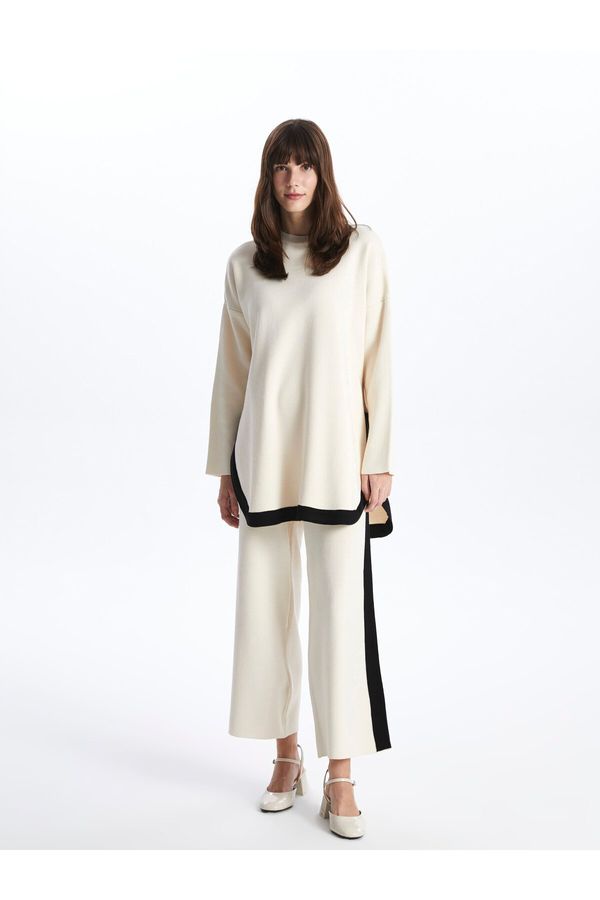 LC Waikiki LC Waikiki Раиран дамски трикотажен панталон с ластик на талията